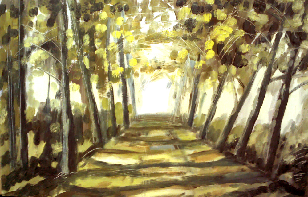 Allee Elvas Arbi järve ääres 2012 Erakogus