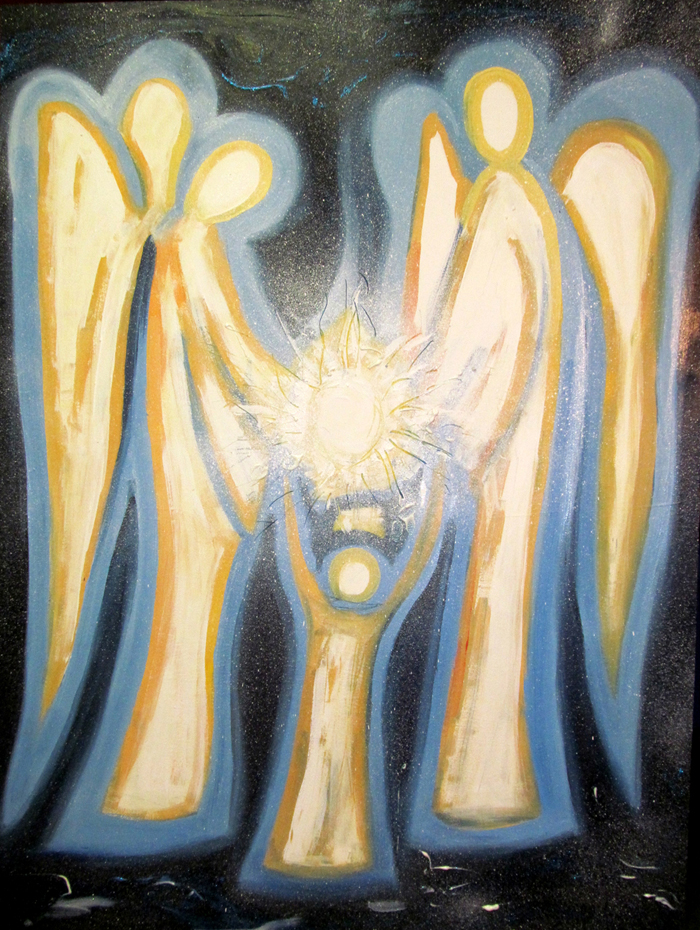 Inglite kingitus.Õli 100X70 Papp 2012 Müügis 1000 €