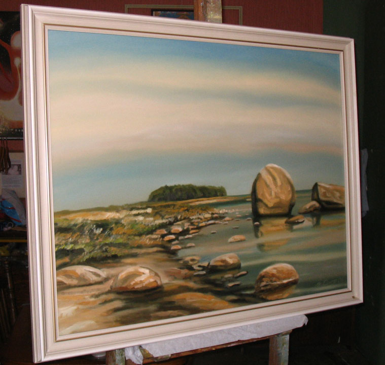 Käsmu mererannal 2005 Õli 120x90 Erakogus