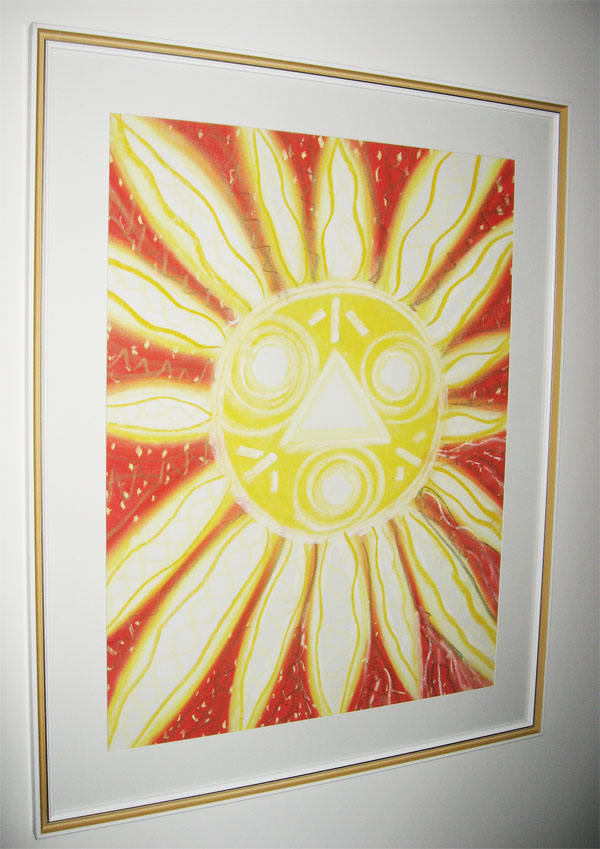 Ruumienergiat uuendav mandala 6, 2008 Pastell 50x65 Erakogus