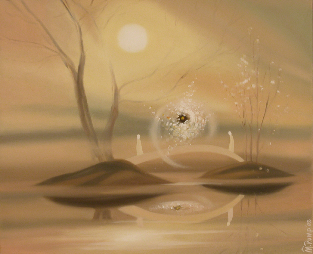 Kohtumine 2002 Giclee-graafika 65x55 Lõuend alusraamil 300 €