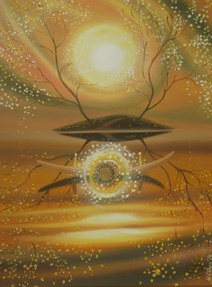 Me loome üheskoos 2004 Giclee-graafika 120x90 Lõuend alusraamil 400 €