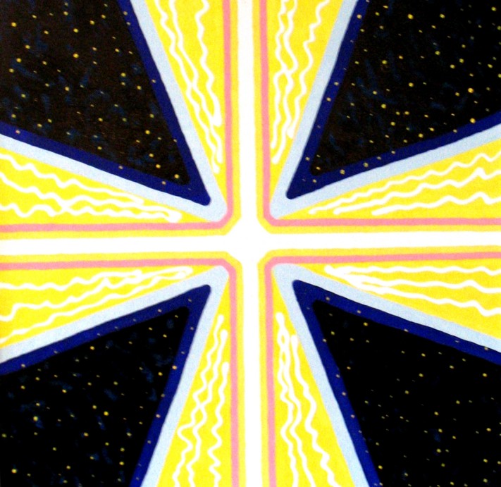Õnnemandala 3. 2009 Akrüül 100x100 Erakogus