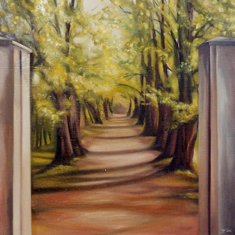 Park 1 Õli 2000 Lõuend 100X100 Erakogus