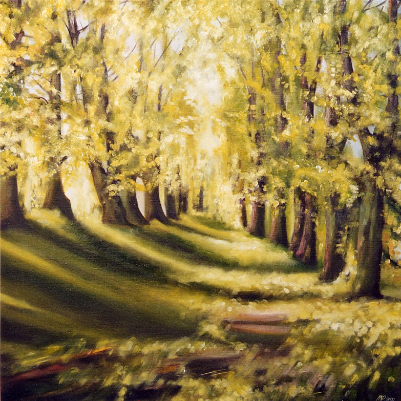 Park 3 Õli 2000 Lõuend 100X100 Erakogus