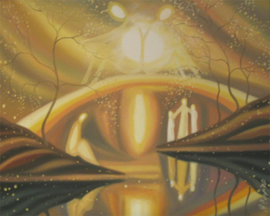 Salaja üheskoos 2005 Õli 100x80 Lõuend Erakogus