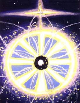 Valgusmandala 1, 2004 Pastell 32x47 Erakogus