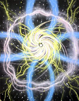 Valgusmandala 12, 2007 Pastell 65x50 Erakogus