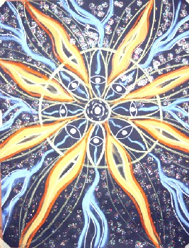 Valgusmandala 15, 2007 Pastell 65x50 Erakogus