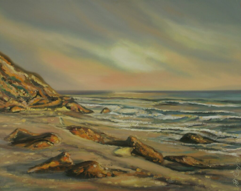 Varkala rand Indias 2006 Õli. Lõuend 120x90 Müügis 1000